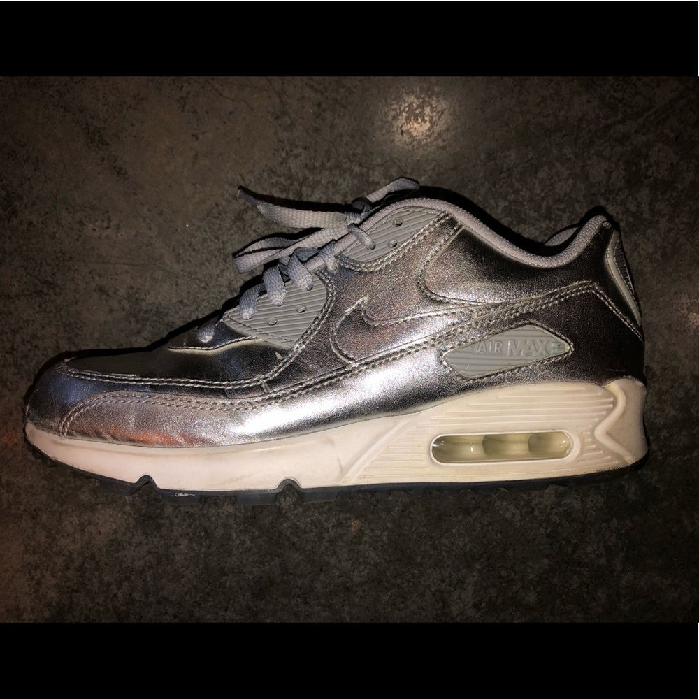 Silver Nike Air Max
